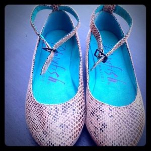 Blowfish ankle strap flat